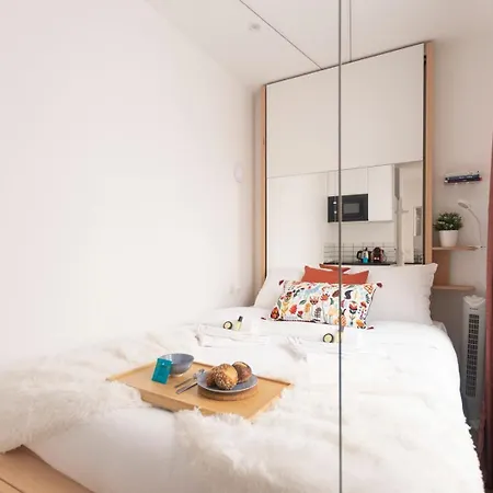 Super Central Mini Studio - 2 Pax, Murphy Bed Parijs Buitenkant foto