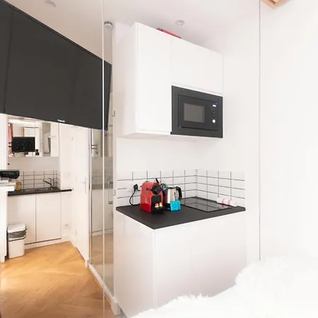 Super Central Mini Studio - 2 Pax, Murphy Bed Parijs Buitenkant foto