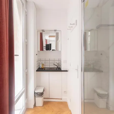 Super Central Mini Studio - 2 Pax, Murphy Bed Parijs Buitenkant foto